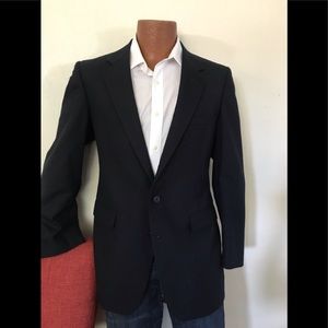 Vintage Givenchy Paris Navy Blue Blazer 40R
